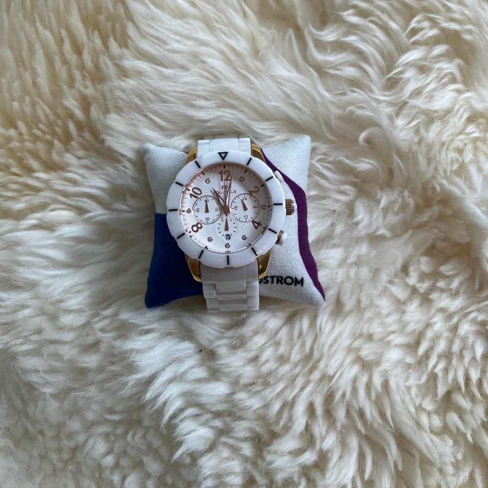 Folie Folie Ladies rose gold Chronograph Watch